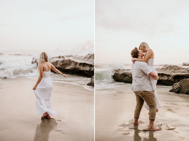 San Diego Beach Engagement Photographer