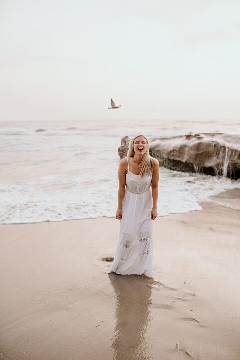 Windansea Beach Engagement Photoshoot