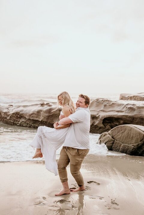 San Diego Beach Engagement Photographer