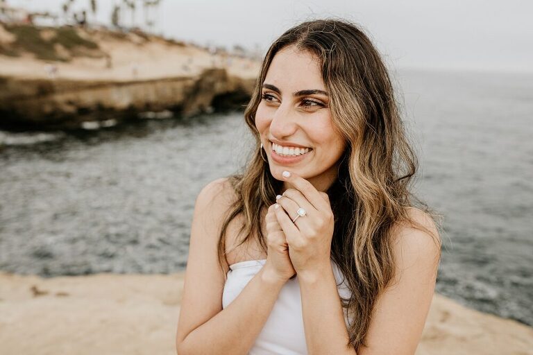Sunset Cliffs San Diego Engagement Shoot
