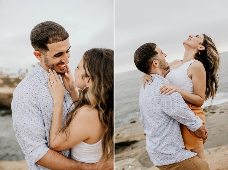 Sunset Cliffs San Diego Engagement Shoot