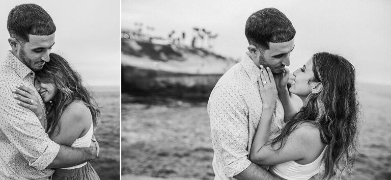 Sunset Cliffs San Diego Proposal Photoshoot