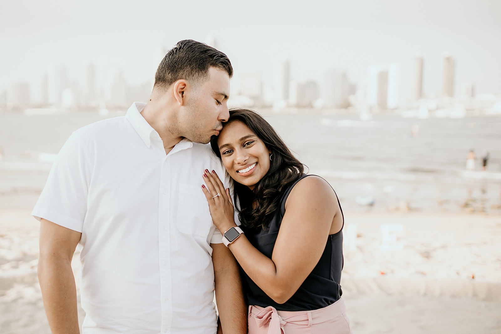 Coronado Beach Engagement Photoshoot