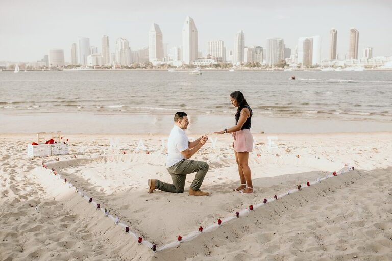 San Diego Surprise Proposal Photographer