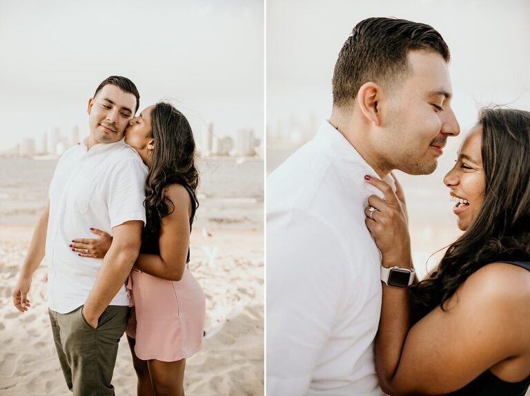 Coronado Beach Engagement Photoshoot