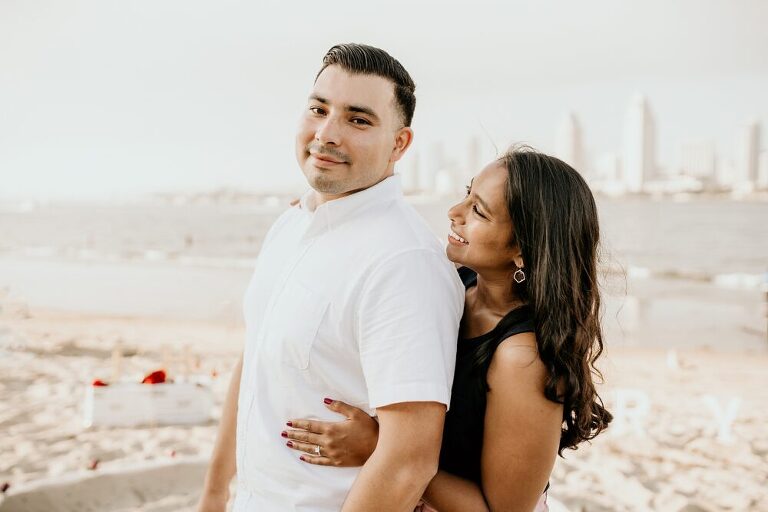 Coronado Beach Engagement Photoshoot