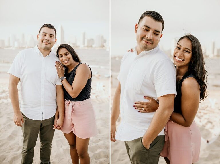 Coronado Beach Engagement Photoshoot