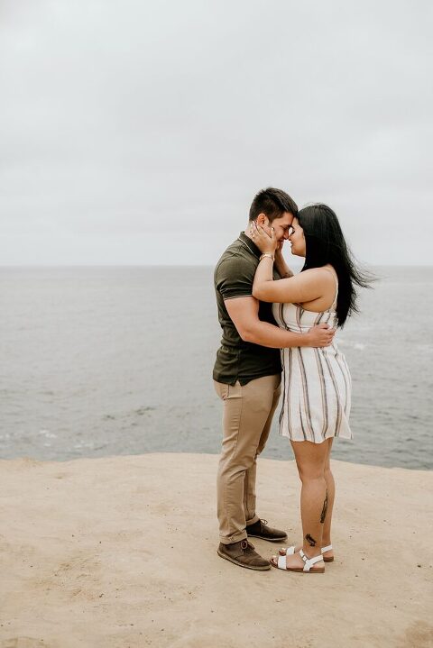 Sunset Cliffs Engagement Photoshoot