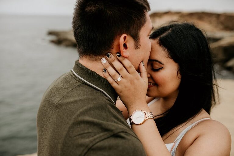 Sunset Cliffs Engagement Photoshoot