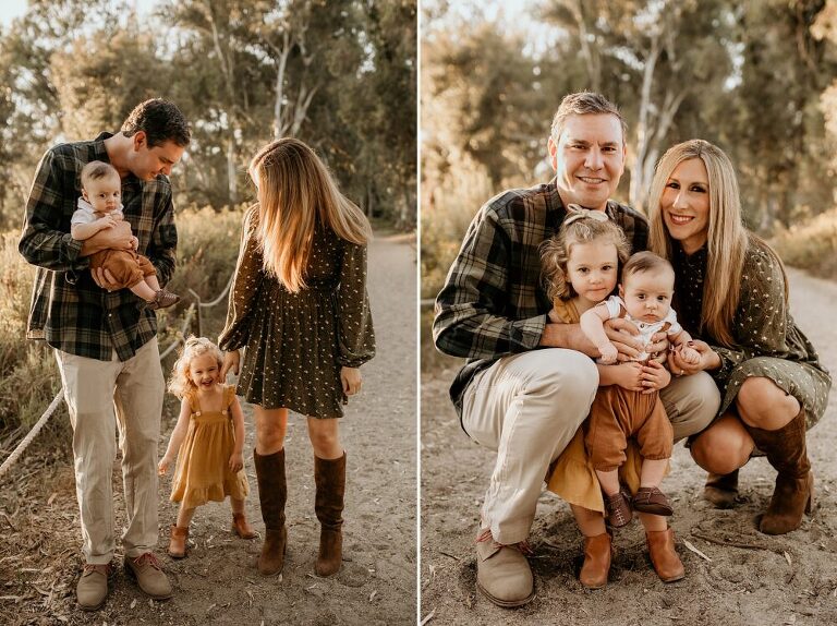 Carlsbad Outdoor Family Photoshoot