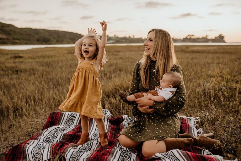 Carlsbad Outdoor Family Photoshoot