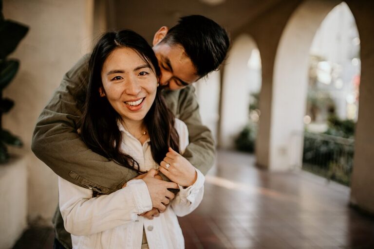 Balboa Park Engagement Photographer