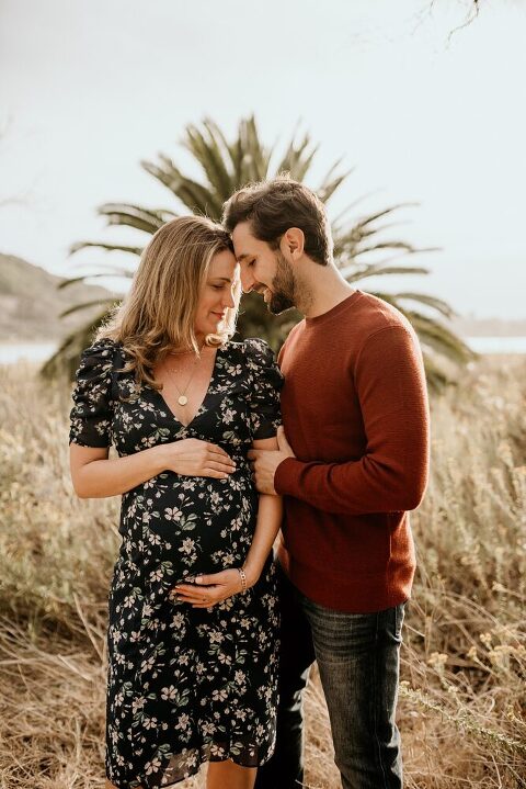 Carlsbad Maternity Photoshoot Pose