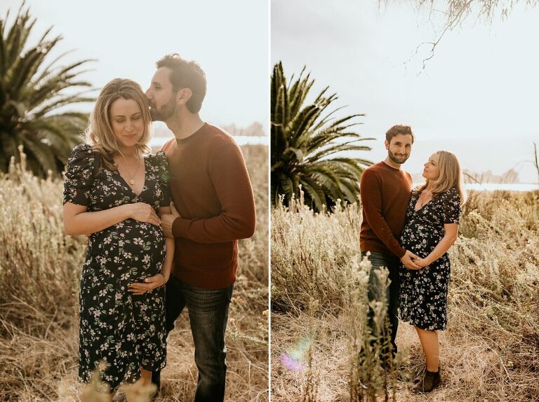 Carlsbad Maternity Photoshoot Pose