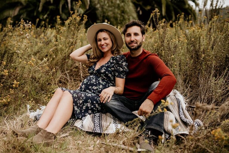 Carlsbad Maternity Photoshoot Pose