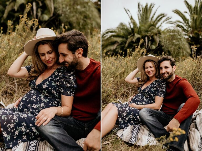 San Diego Maternity Photoshoot Pose