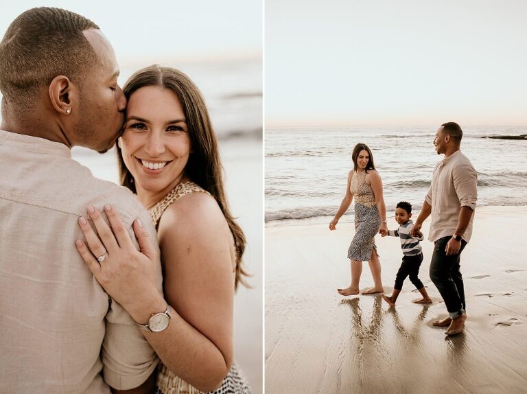 La Jolla Windansea Engagement Photoshoot