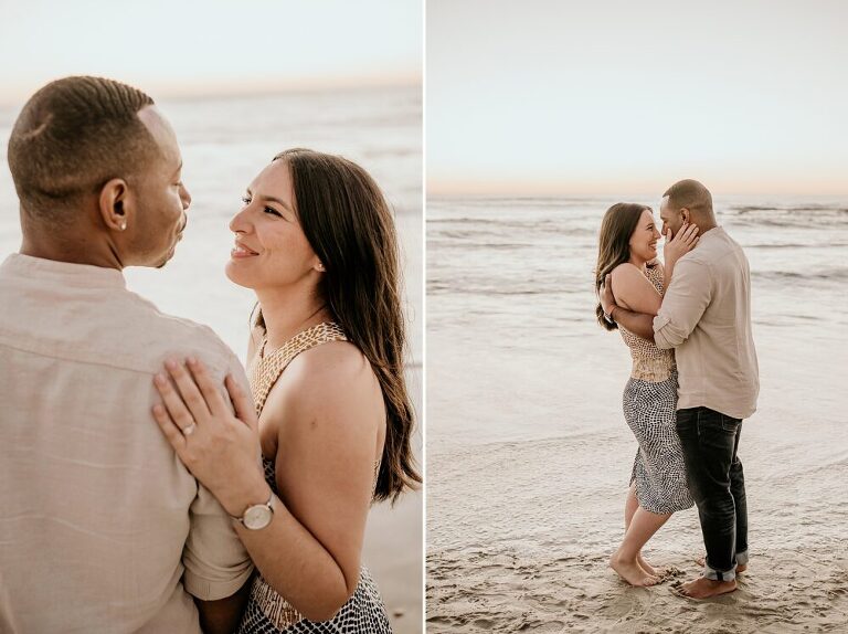 La Jolla Windansea Engagement Photoshoot