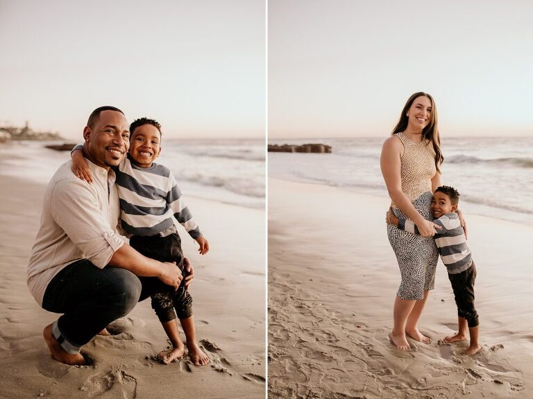 La Jolla Windansea Engagement Photoshoot
