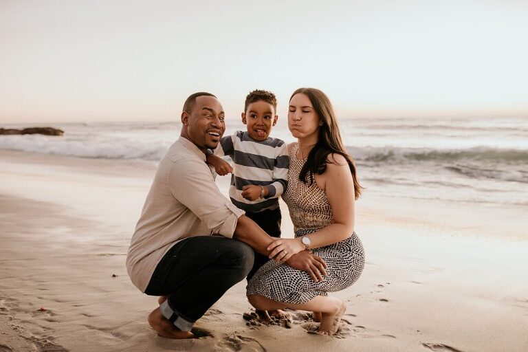 La Jolla Windansea Engagement Photoshoot
