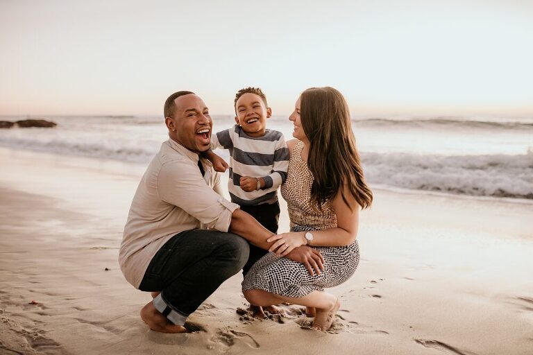 La Jolla Windansea Engagement Photoshoot