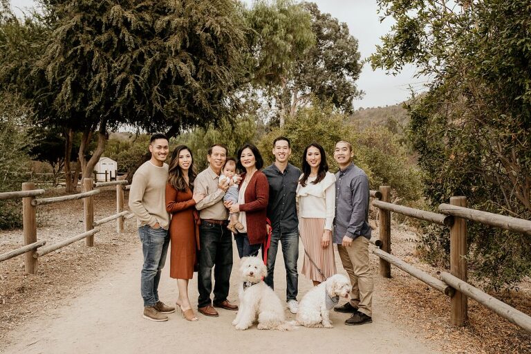 Orange County San Diego Outdoor Family Photoshoot