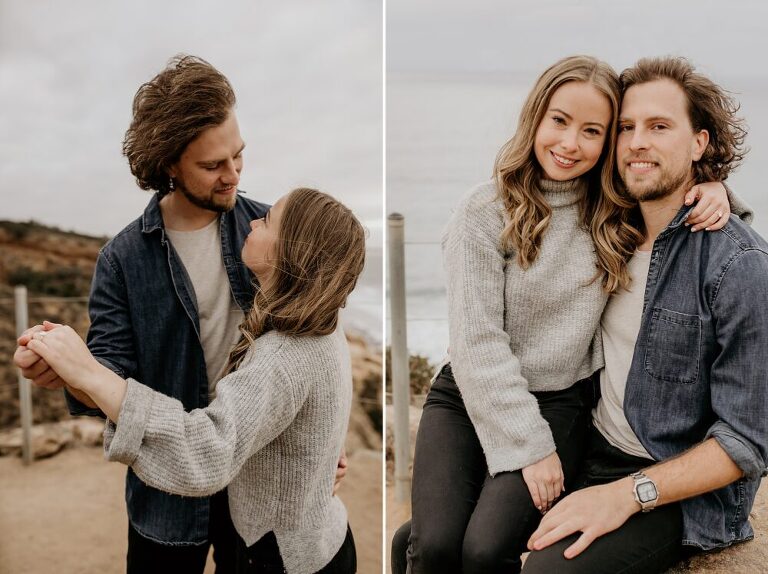 Torrey Pines Proposal Photoshoot