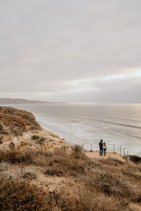 Torrey Pines Proposal Photoshoot