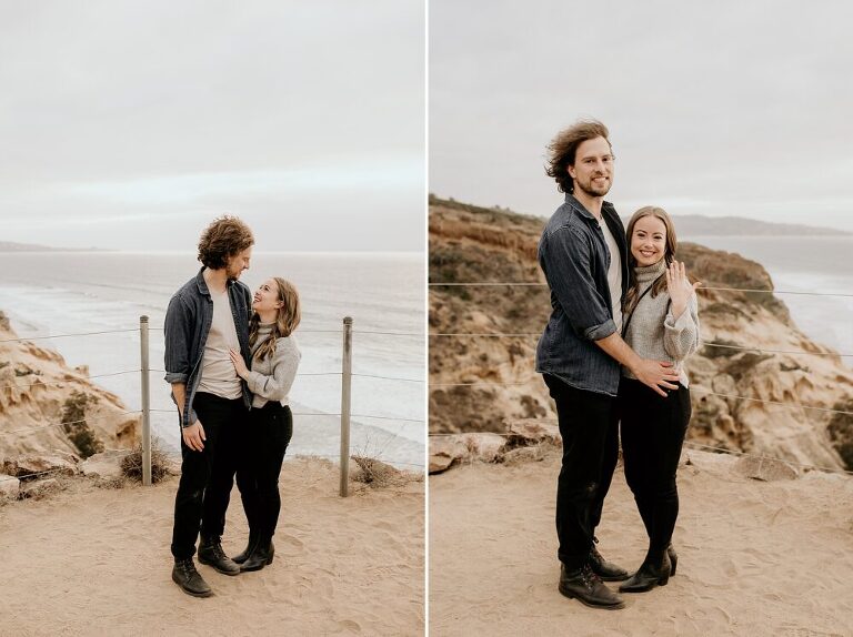 Torrey Pines Proposal Photoshoot