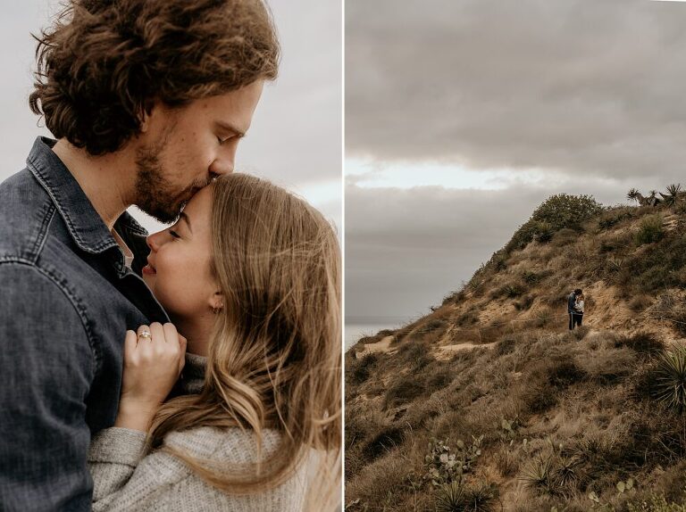 Torrey Pines Proposal Photoshoot