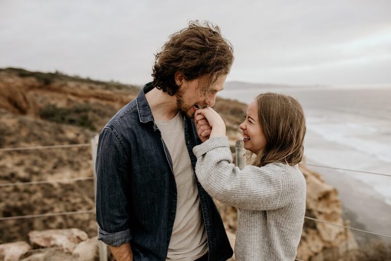 Torrey Pines Proposal Photoshoot