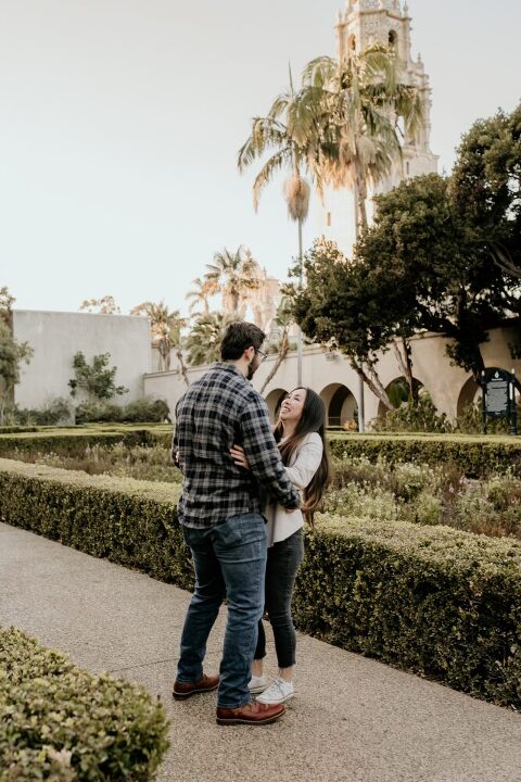 Balboa Park Proposal Photoshoot