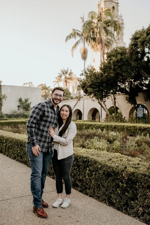 Balboa Park Proposal Photoshoot