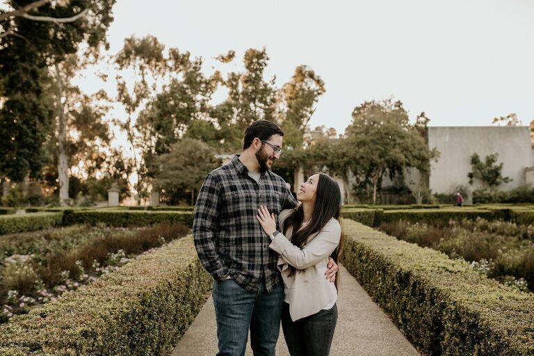Balboa Park Proposal Photoshoot