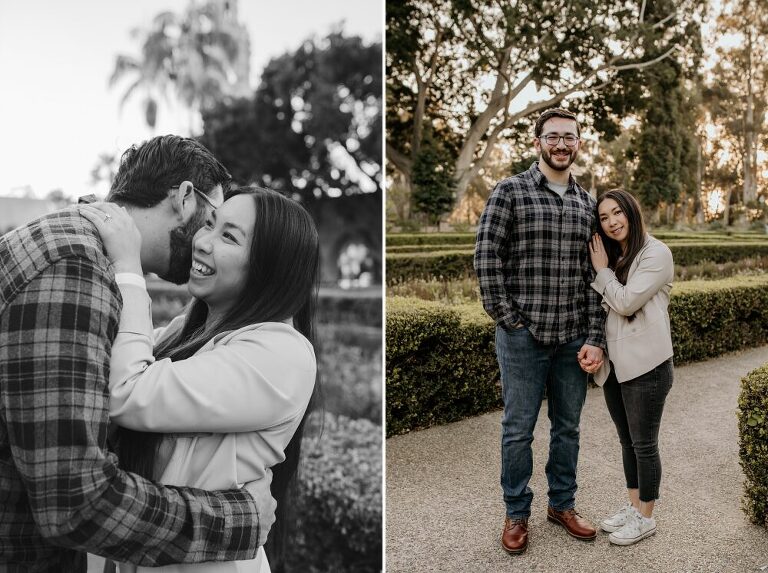Balboa Park Proposal Photoshoot