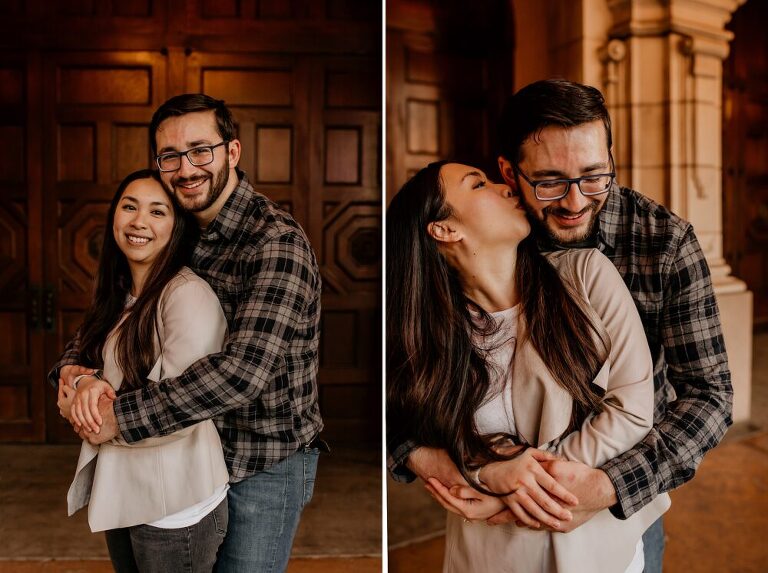 Balboa Park Engagement Photoshoot