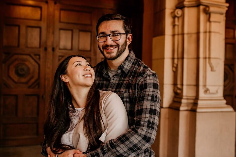 Balboa Park Engagement Photoshoot