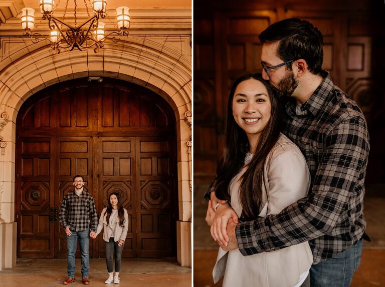 Balboa Park Engagement Photoshoot