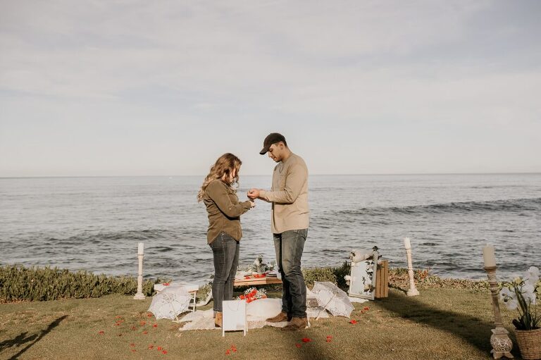 la jolla beach proposal