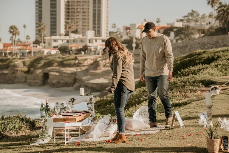 la jolla beach proposal