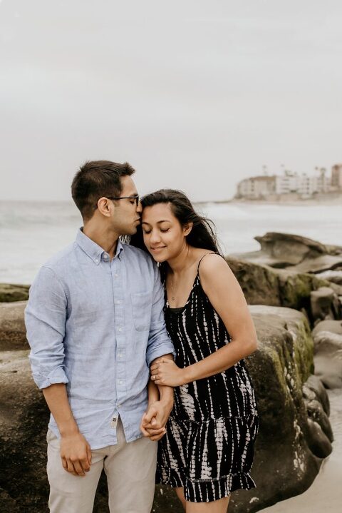 Windansea Beach Engagement 