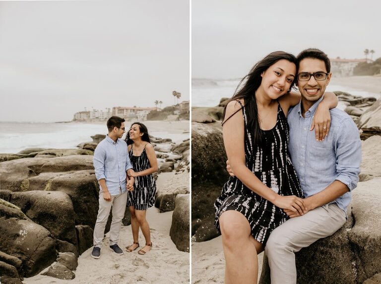 Windansea Beach Engagement 