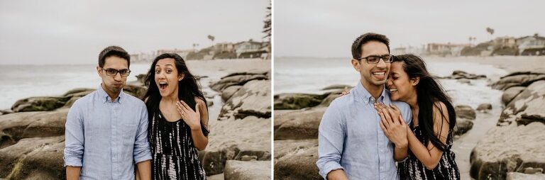 Windansea Beach Engagement 