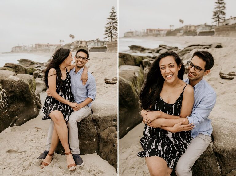 Windansea Beach Engagement 