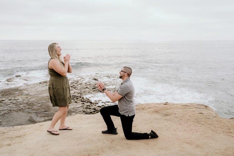 San Diego Surprise Proposal Photoshotographer