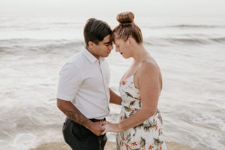 Sunset Cliffs Surprise Proposal Photoshoot