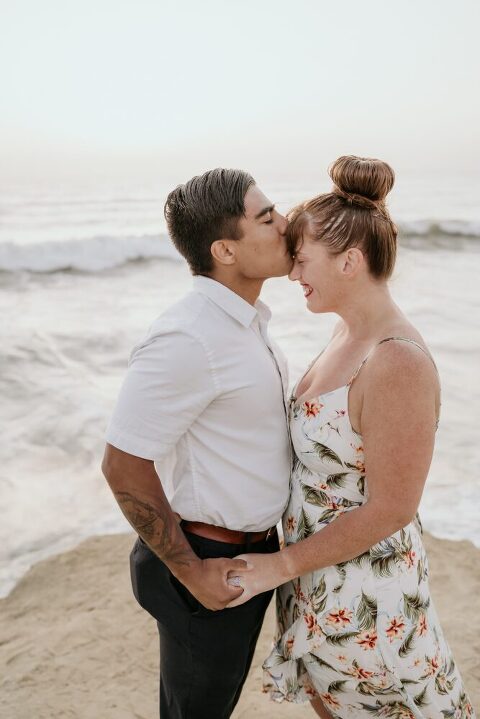 Sunset Cliffs Surprise Proposal Photoshoot