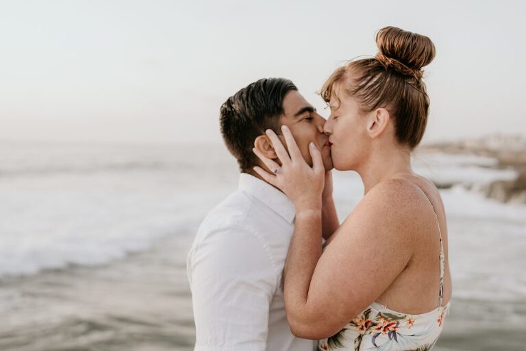 Sunset Cliffs Surprise Proposal Photoshoot