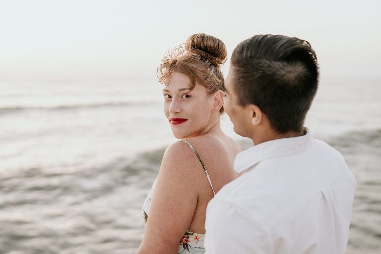 Sunset Cliffs Surprise Proposal Photoshoot