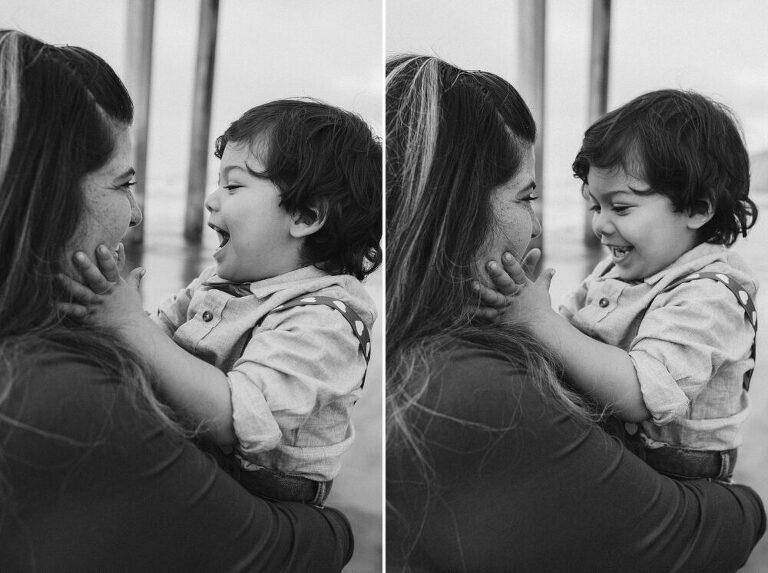 la jolla beach family photoshoot